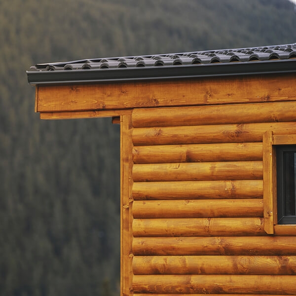 Round cladding